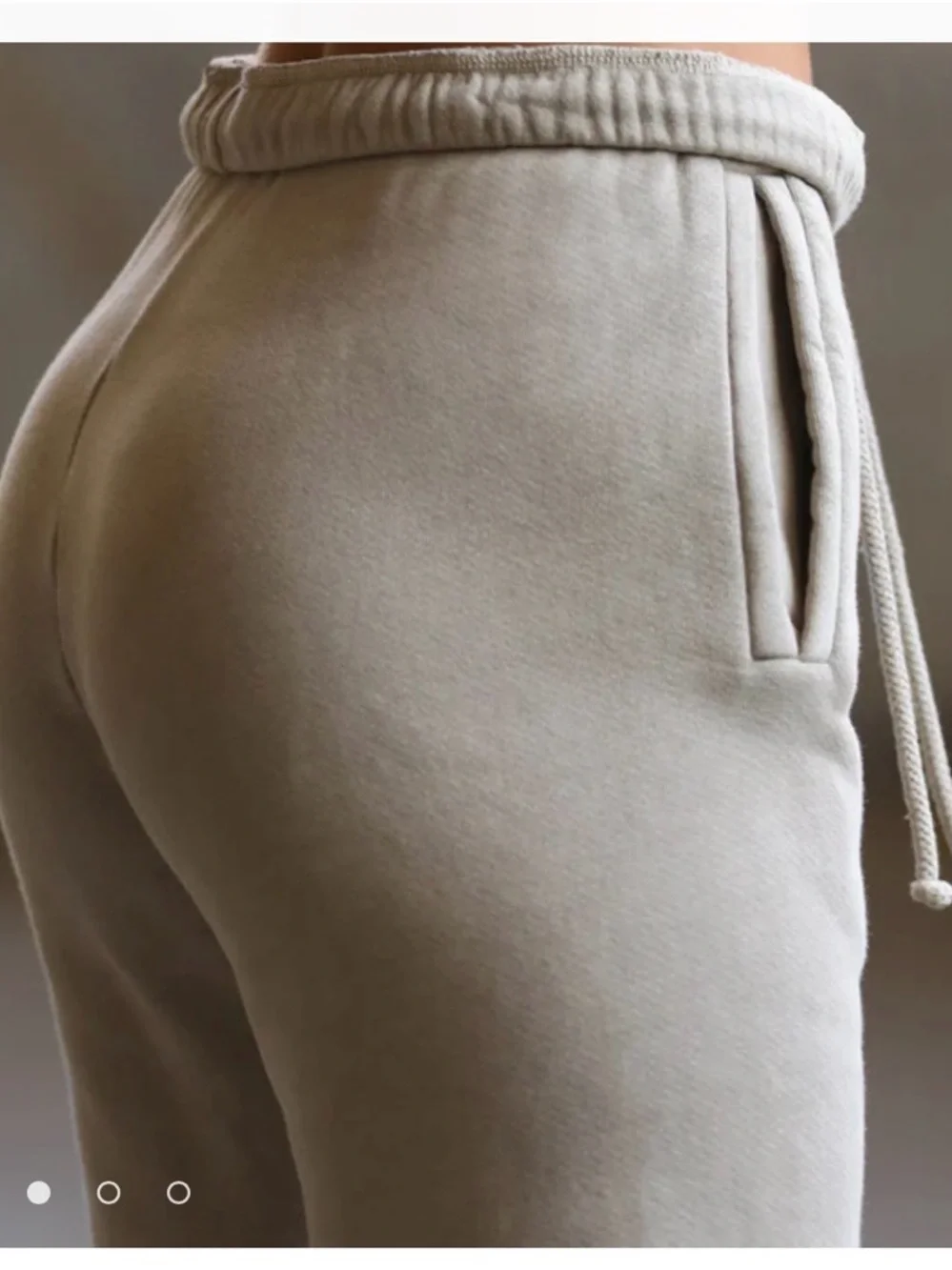 Joah Brown Taupe Track Joggers